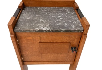 Art Deco Modernist Nightstand or Bedside Cabinet, 1920s